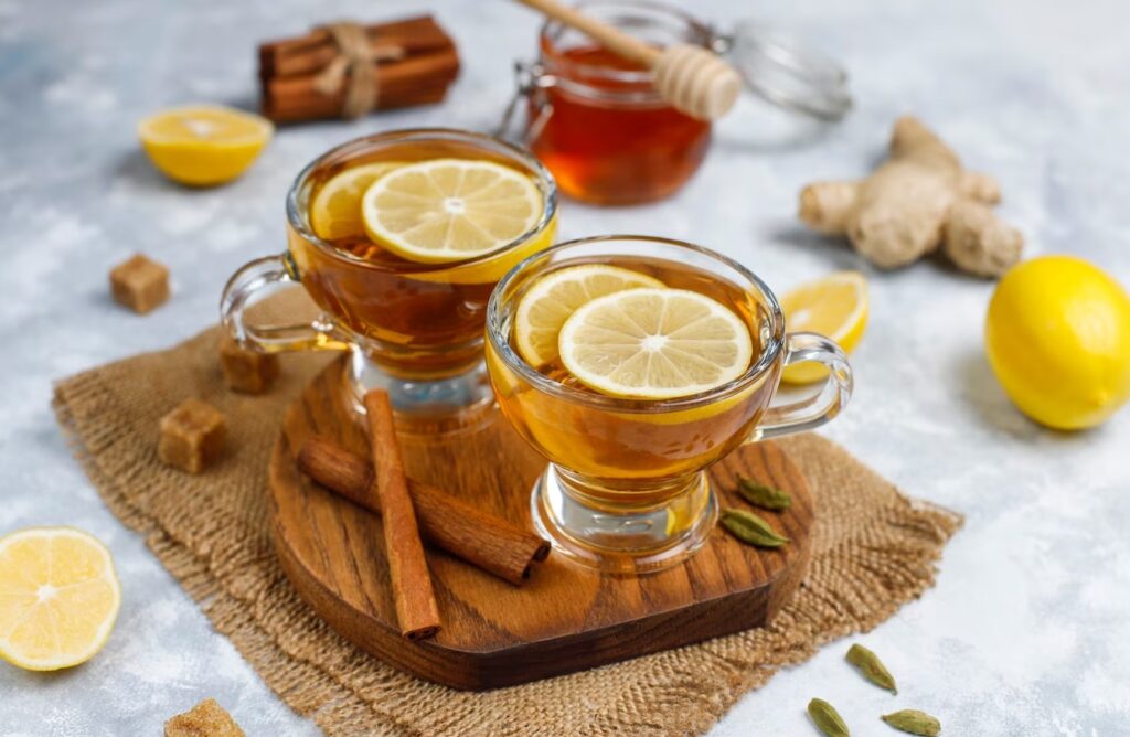 herbata z imbirem i cynamonem